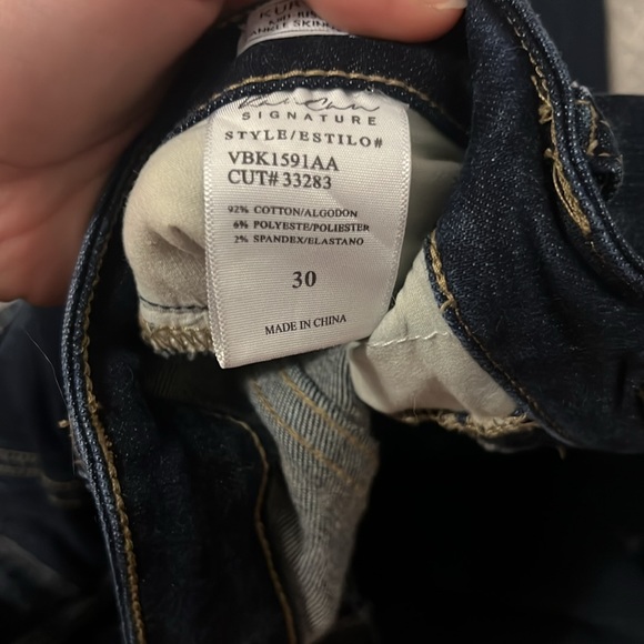 Kurvy Midrise Kancan skinny jean NWOT - Picture 6 of 7